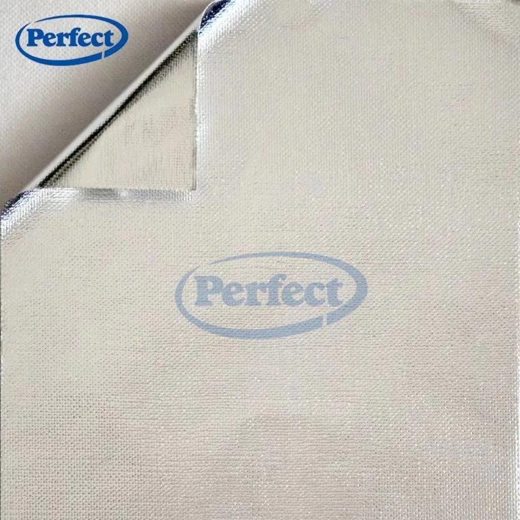 Aluminum Foil Laminated Fiberglass Cloth Aluglass Fabric