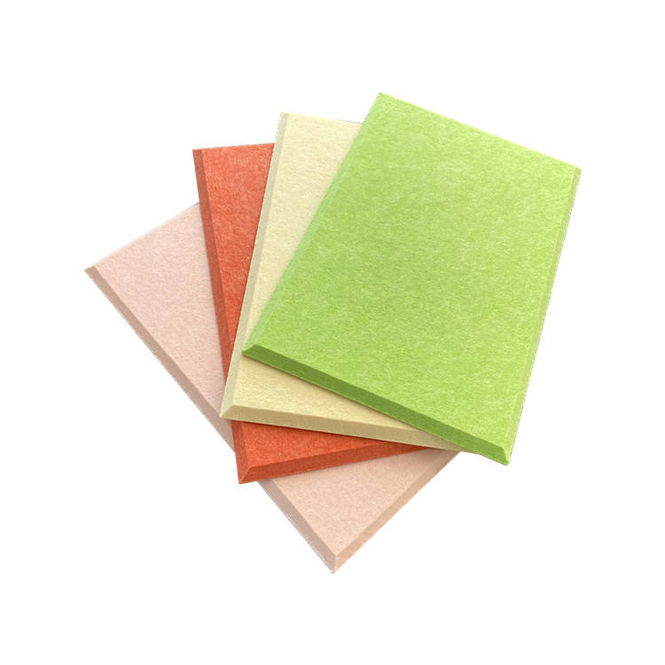 Sound Absorption Pet Felt Acoustic Board Noise Reduce Polyester Fiber Acoustic Wall Panel for Music Room