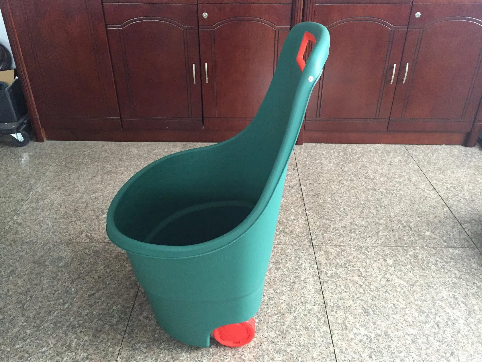 48L Garden Trash Car with Two Wheel