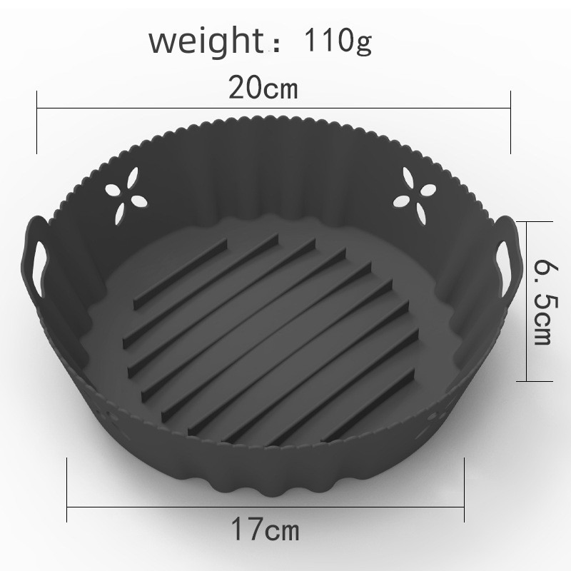 Food Safe Easy Cleaning High Quality Silicone Customizd Air Fryer Liner