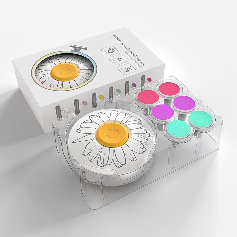 2023 Hot Electric Nail Polisher Baby Nail Trimmer Set Baby Electric Nail Clipper