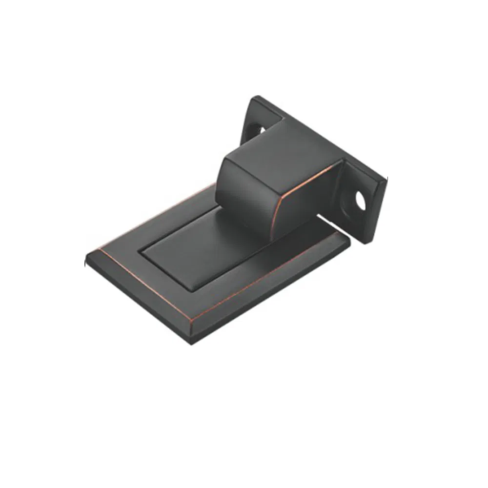 Durable Home Hardware Zinc Alloy Door Holder Stop Floor Mounted Magnet Door Stopper