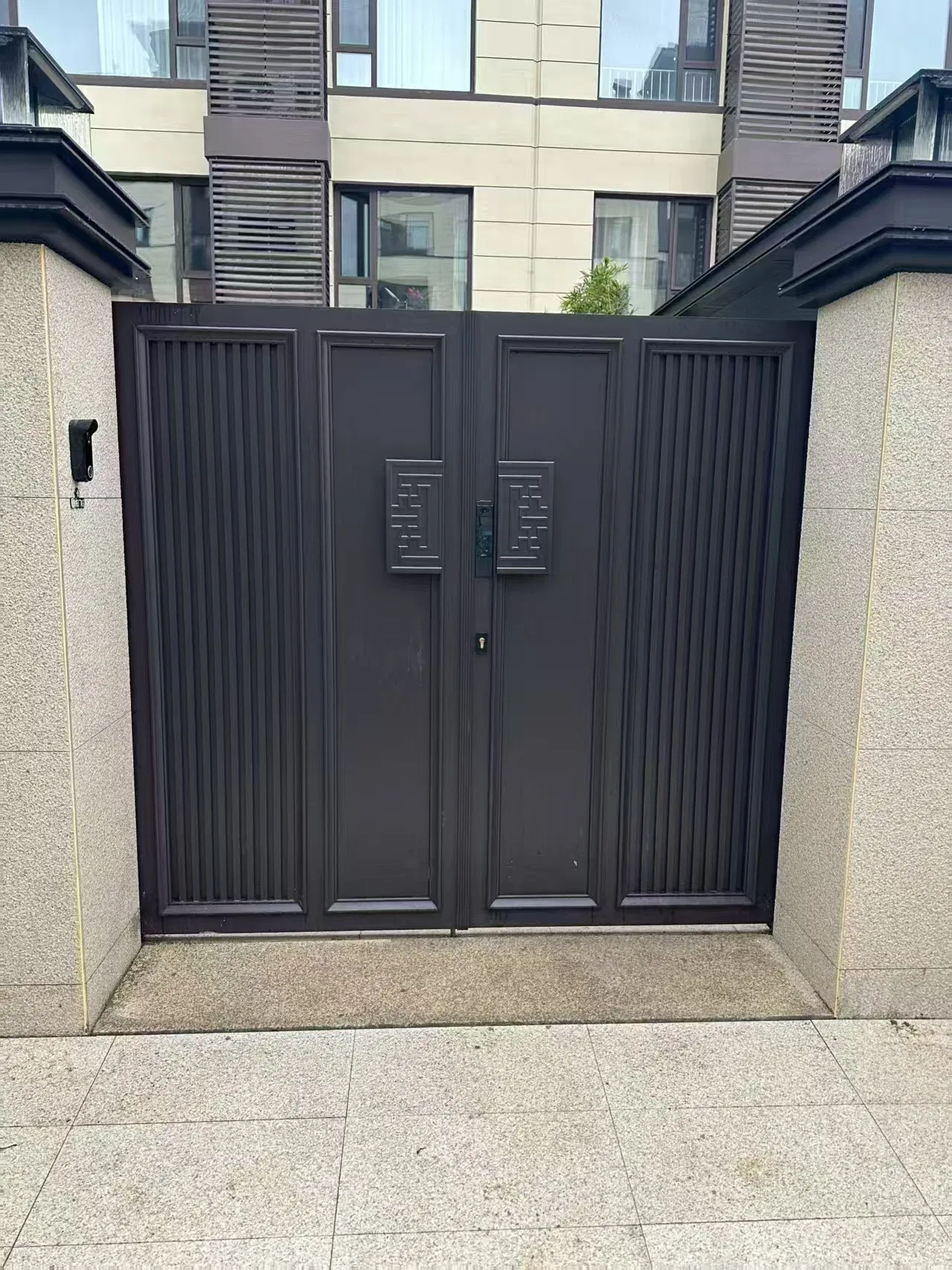 Metal Window Aluminum Alloy Aluminum Art Household Entrance Door