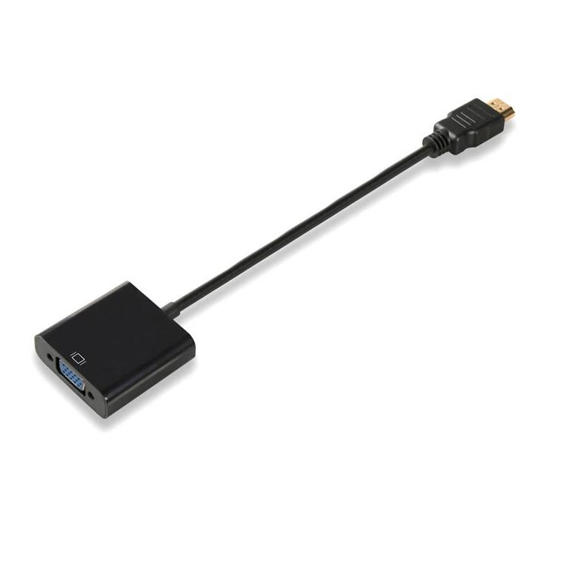 Конвертер HDMI Male на VGA Female, позолоченный