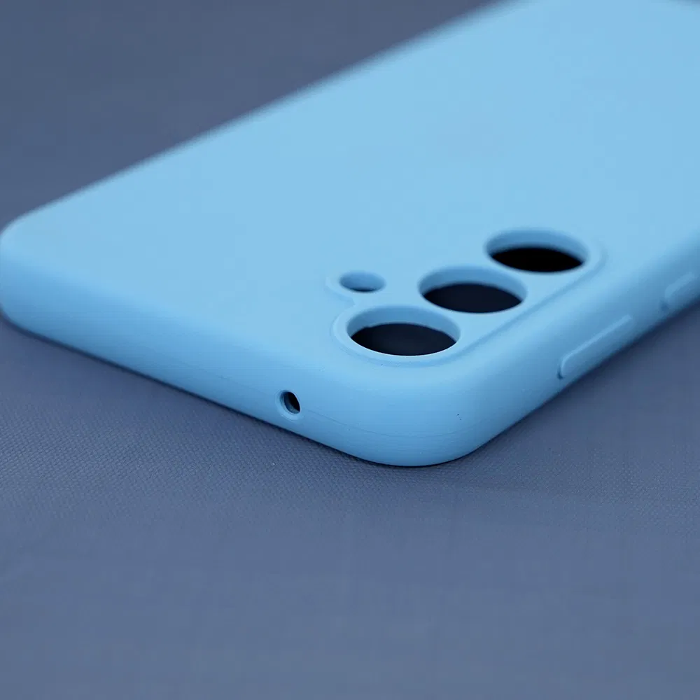 Чехол Samsung A55 Liquid Silicone, ударопрочный