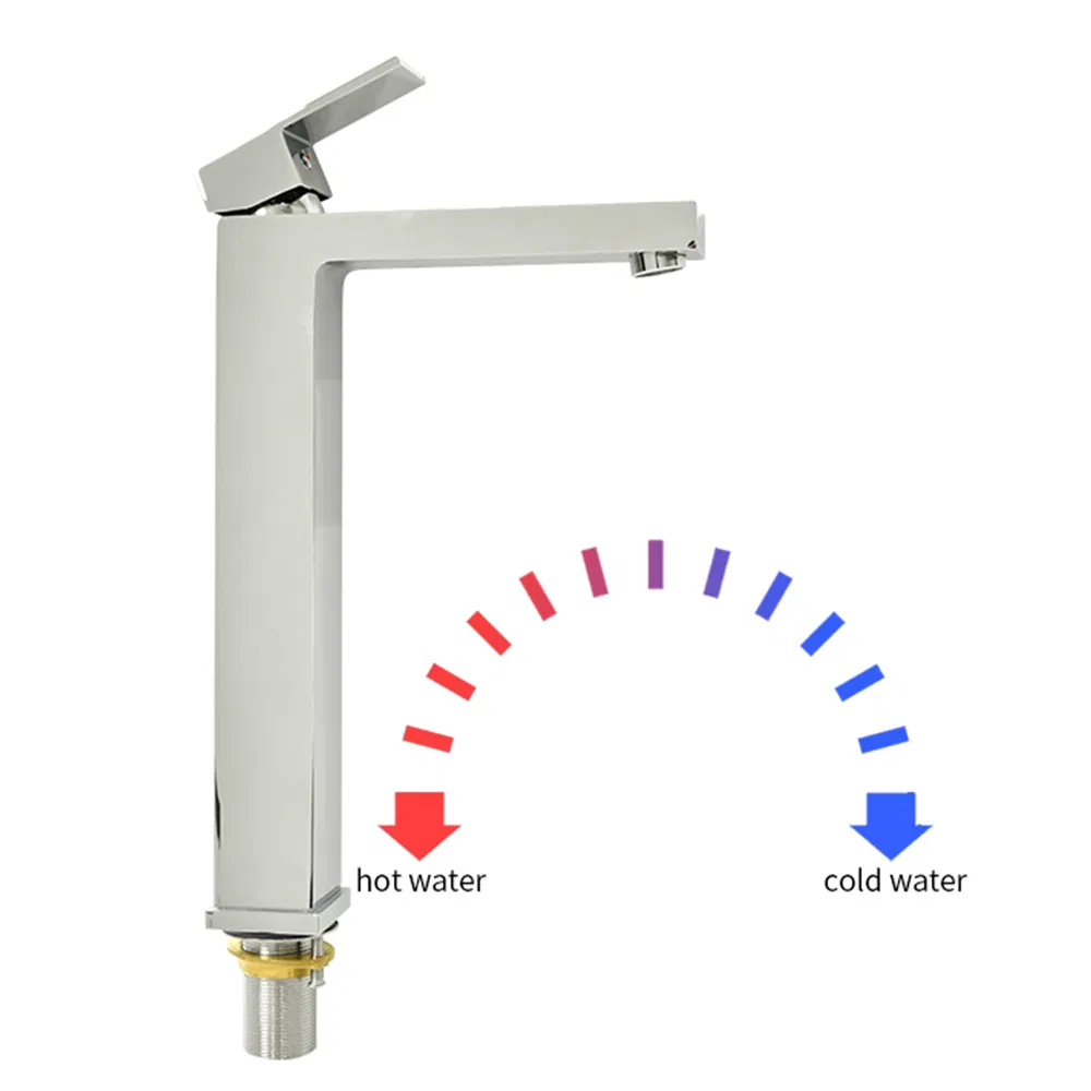 Смеситель для раковины однорычажный хром