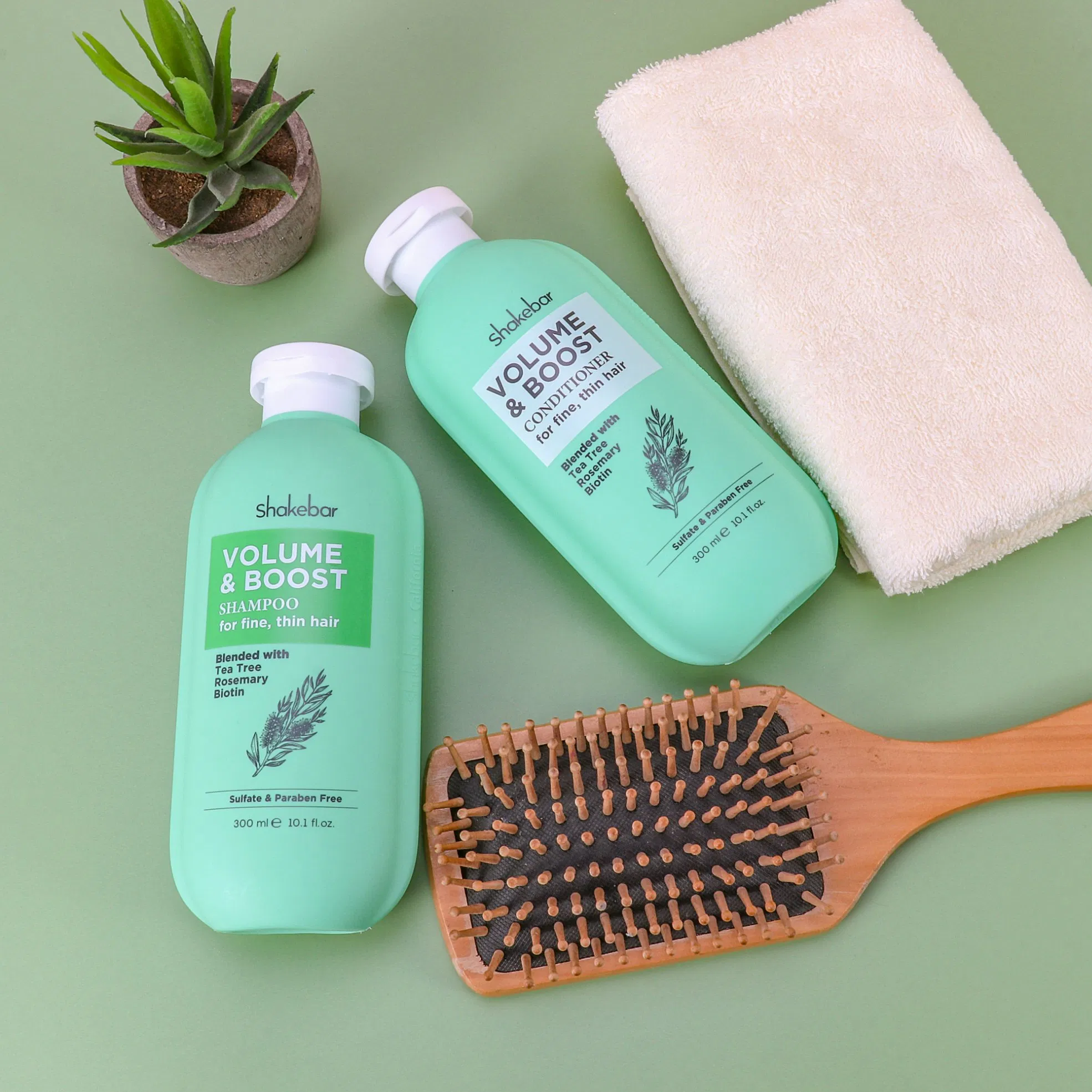 Shakebar Cost-Effectively 300ml Hair Care Products Biotin Salon Shampoo and Conditioner