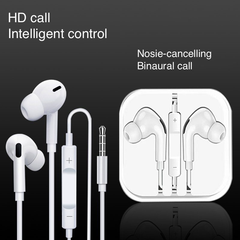 Lightning Earphones Wired Headset Stereo for Phone Earpods with Mic Earbuds Pg3