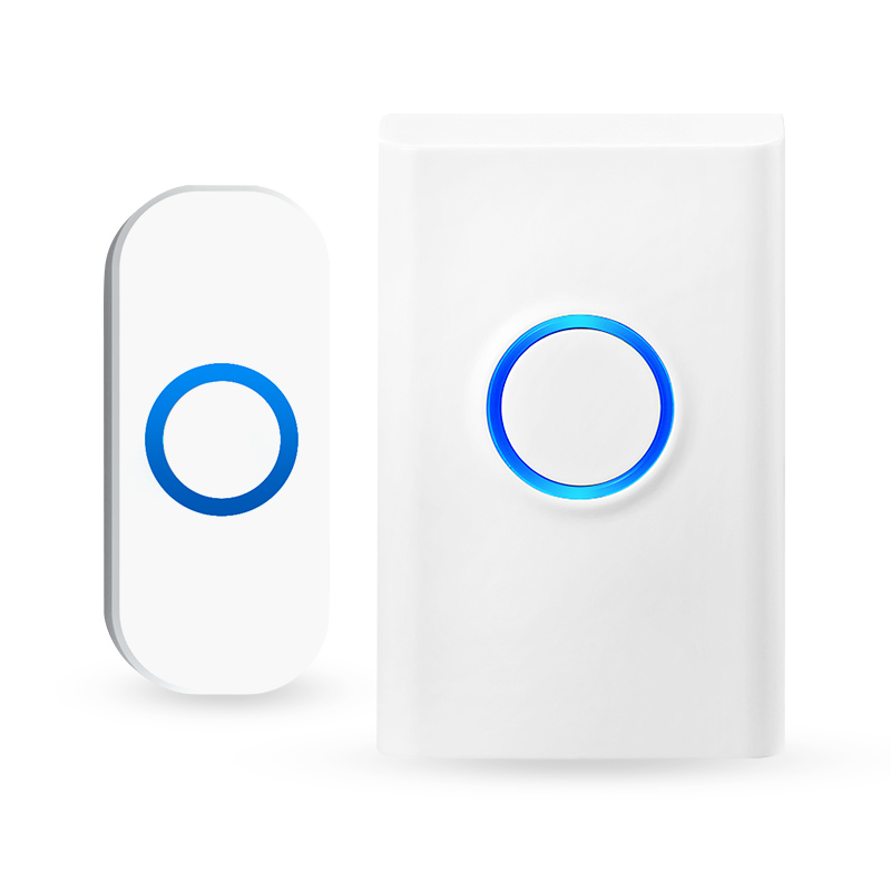 Cheap Battery Operated Plug in Doorbell with LED Flashing Light for Deaf