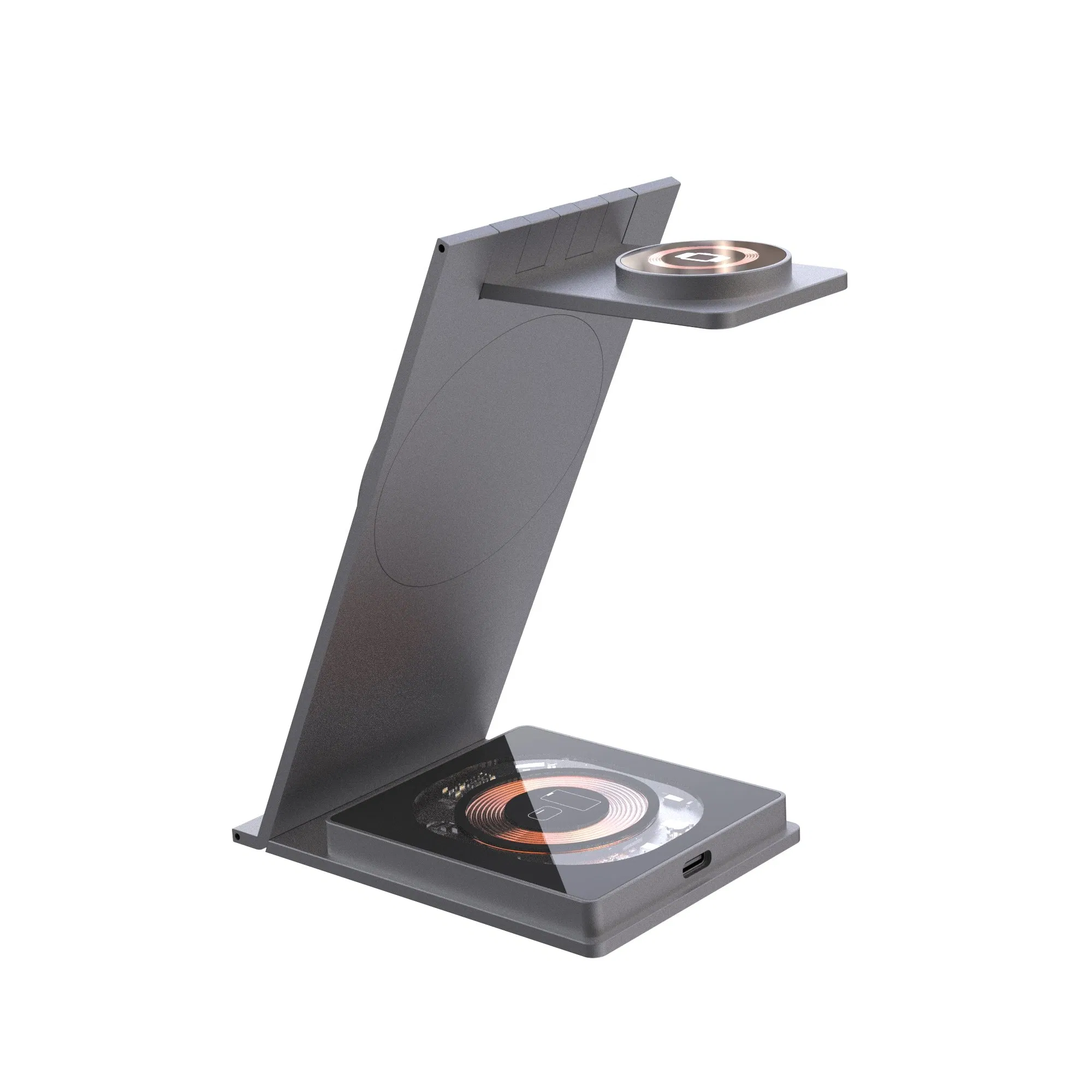 3in1 Wireless Charger Fast Charging Stand Dock Portable Wireless Charger