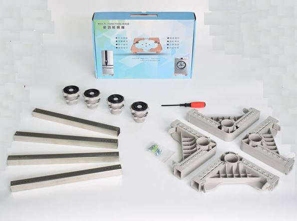 Front Load Stand Pedestal Adjustable Washing Machine Fridge Base Laundry PED