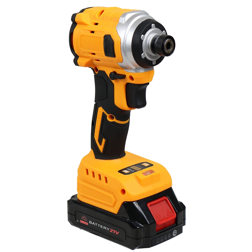 Беспроводной ударный шуруповерт 21В с аккумулятором