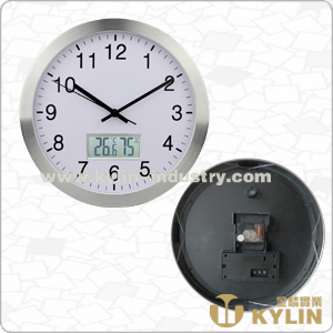 High Quality and Usable Promotion Stainless Steel 12 Inch Wall Clock