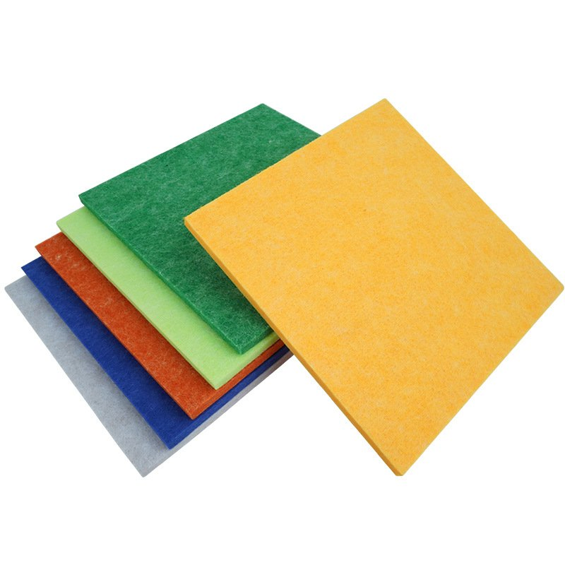 Eco-Friendly Polyester Fiber Acoustic Wall Panel Sound Absorbing Wall and Ceiling Panel