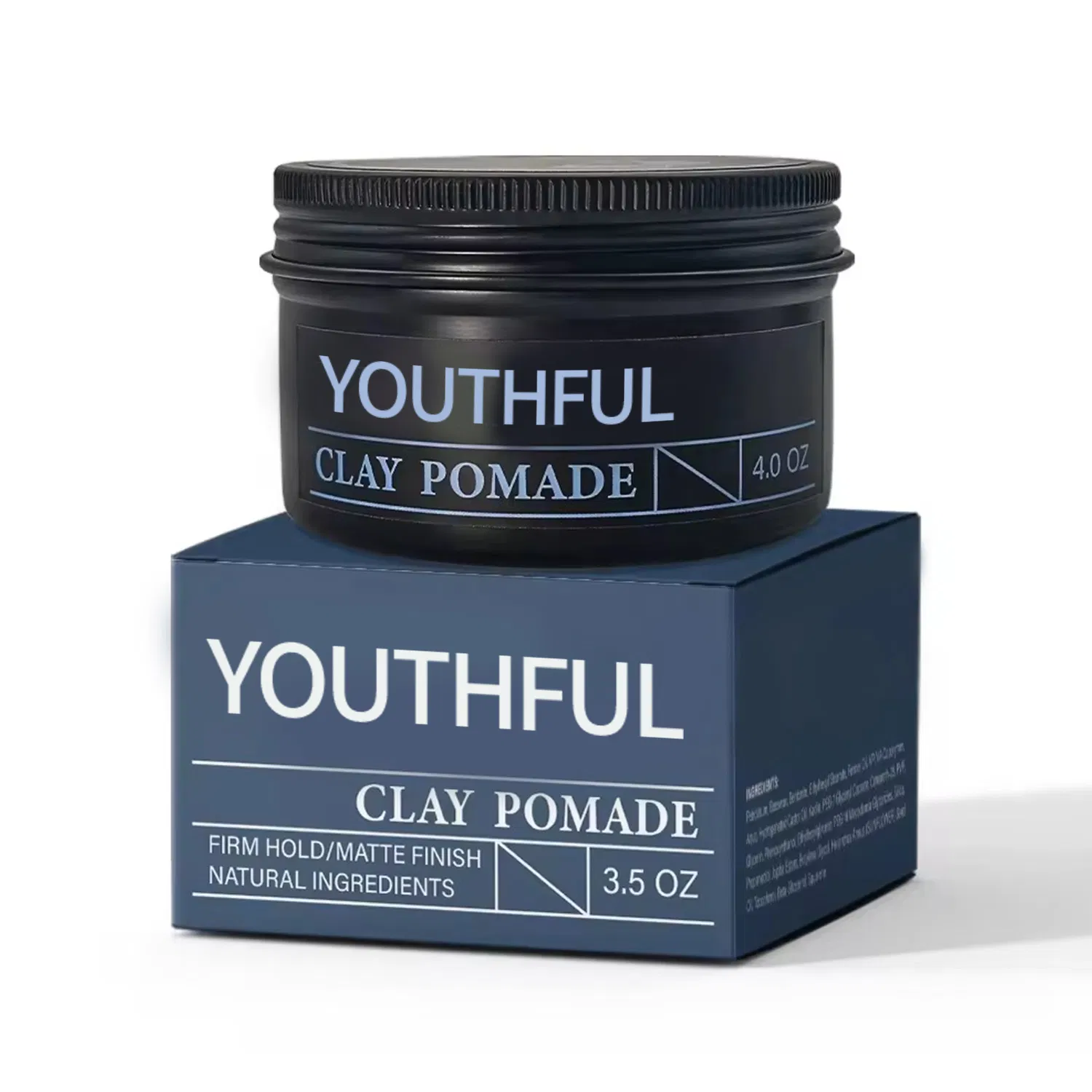 Youthful Private Styling Clay Matte Label Hair Mud