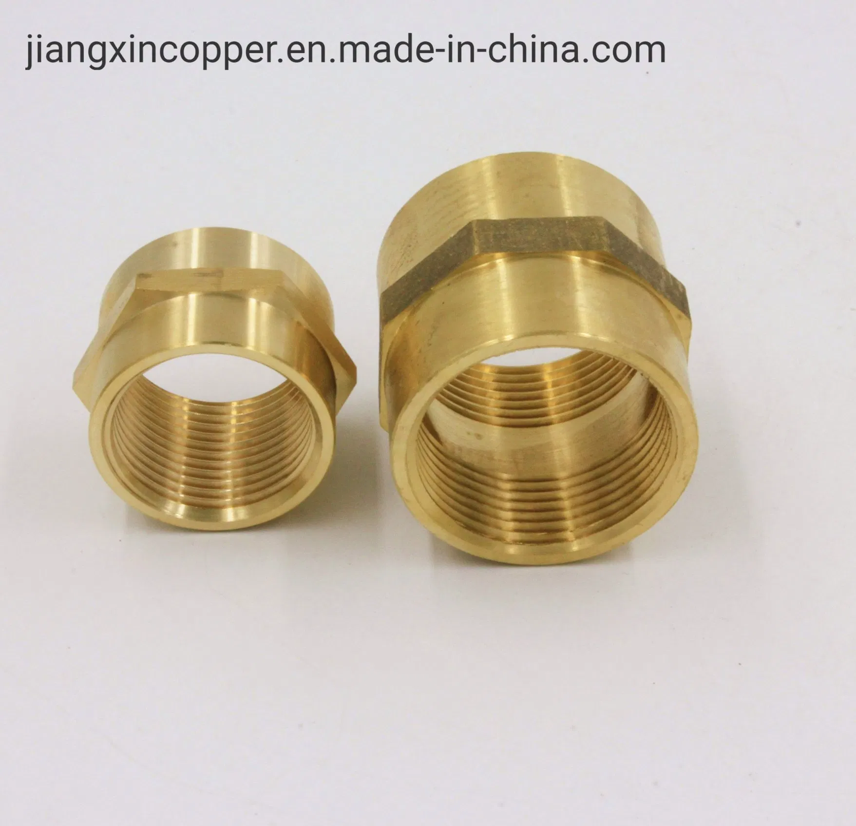 Copper Brass Nipple Tee Coupling Adapter Air Conditioner Pipe Fittings