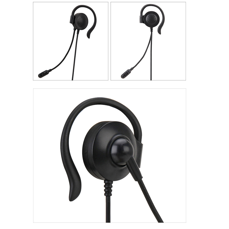 Гарнитура проводная USB с оголовьем для уха