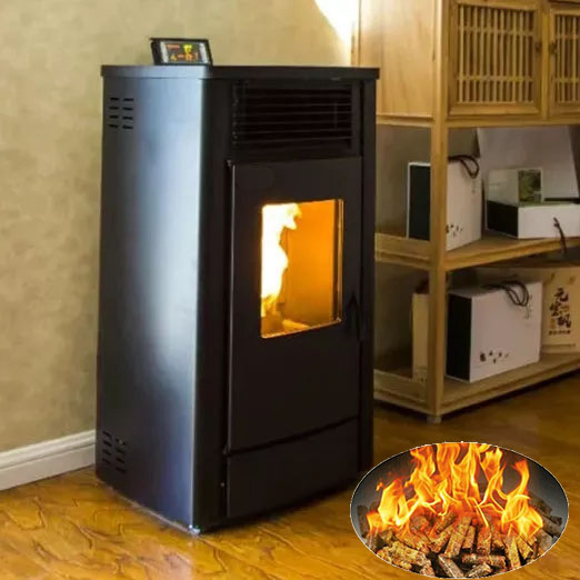 indoor heater household mini fireplace boiler Biomass wood pellet stove