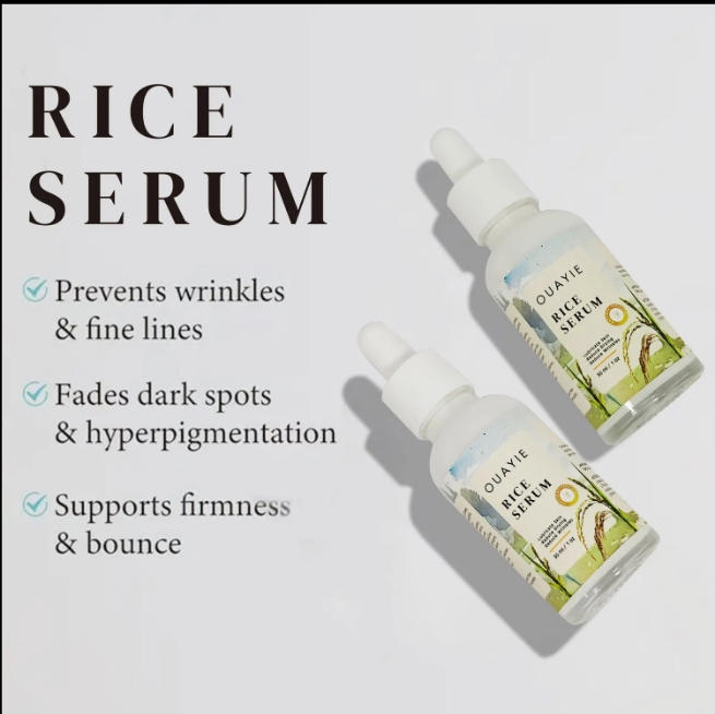 Beauty Cosmetics Skin Care Rice Serum Face Hydrating Serum Dry Skin Serum