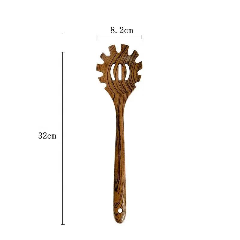Natural Teak Wooden Cooking Utensils Set for Everyday Use