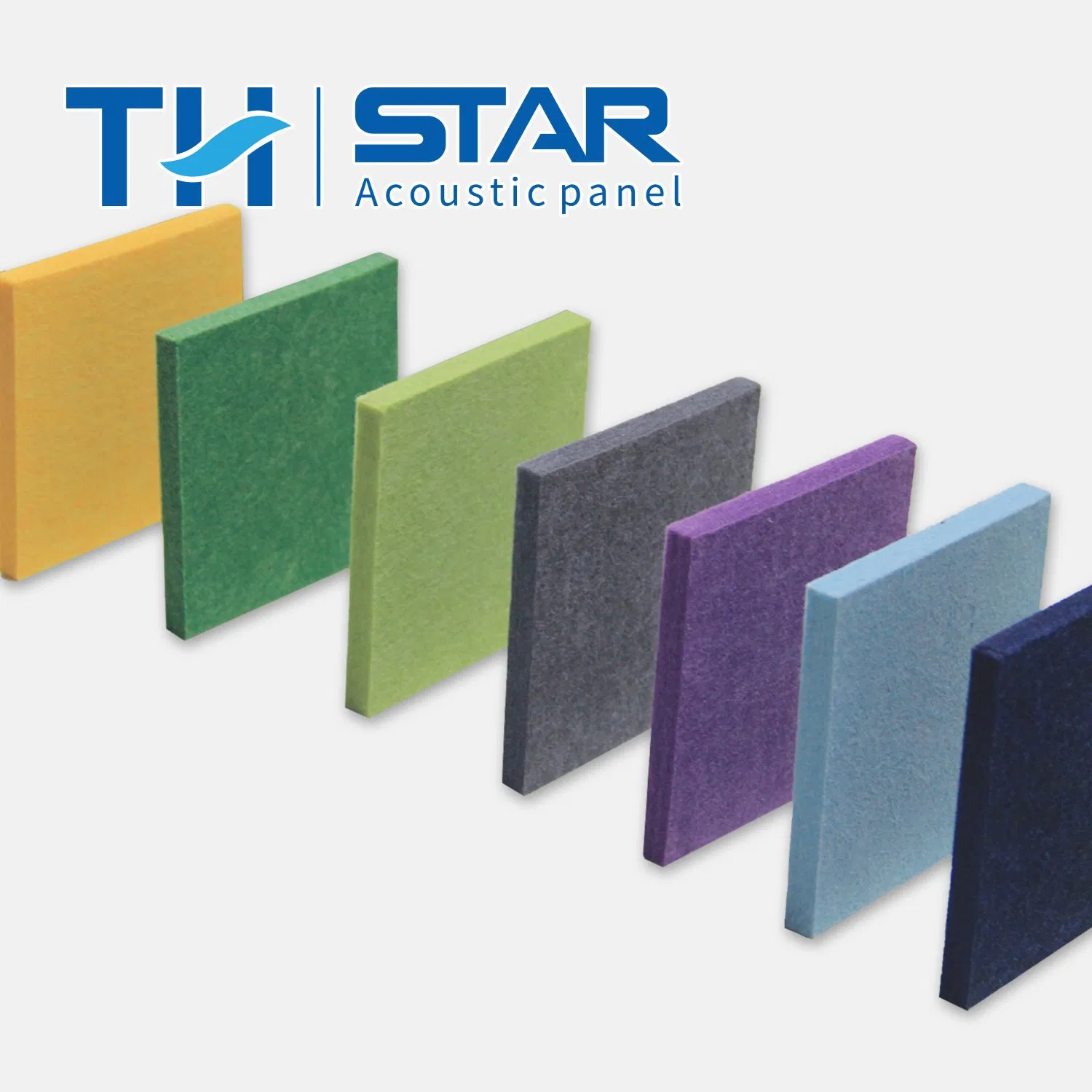 Hot Selling Color Environmental Protection Fireproof Sound Absorbing Panel Polyester Fiber Sound Absorbing Panel Wall