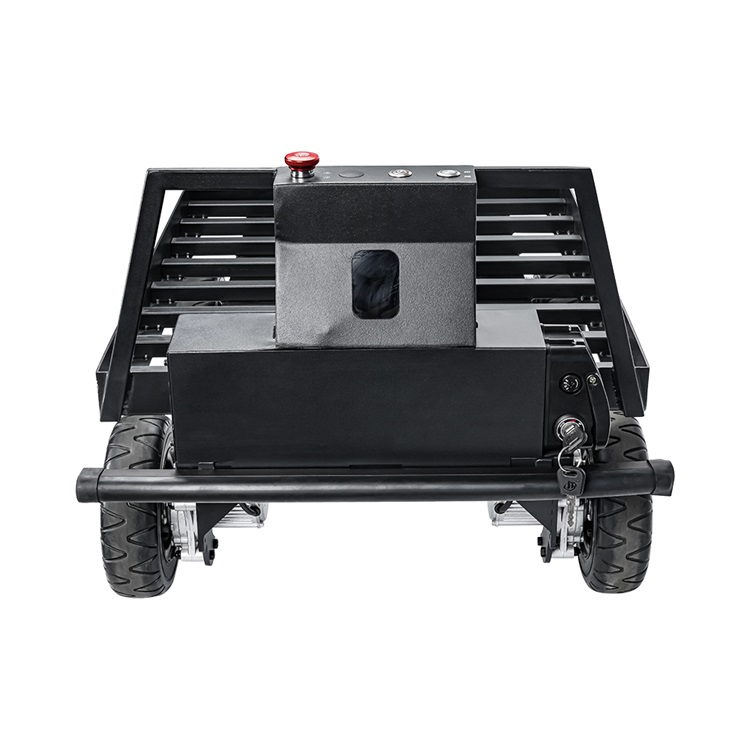 Intelligent Automatic Following Load-Carrying Robot Following Cart for Warehouse