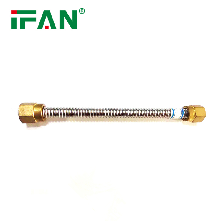 Ifan Free Sample Sliver Blue Yellow Corrugated Pipe Gas Tubes