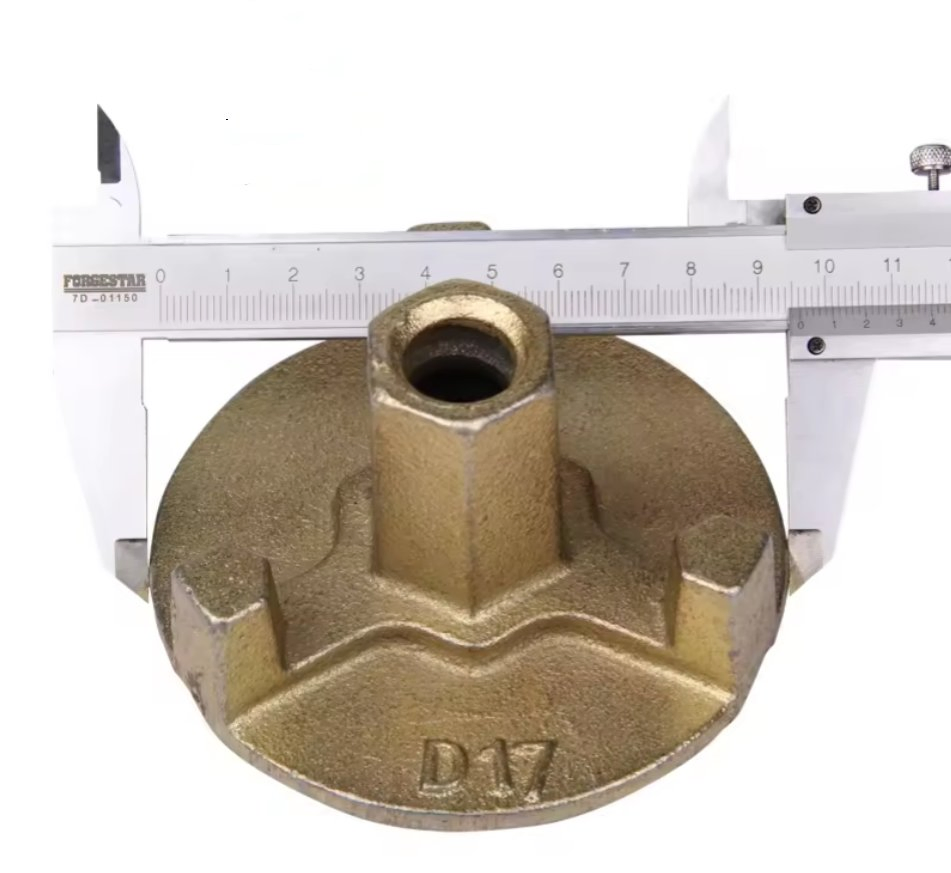 15/17 Formwork Tie Rod System Ductile Iron Casting 3 Wing Tie Nut
