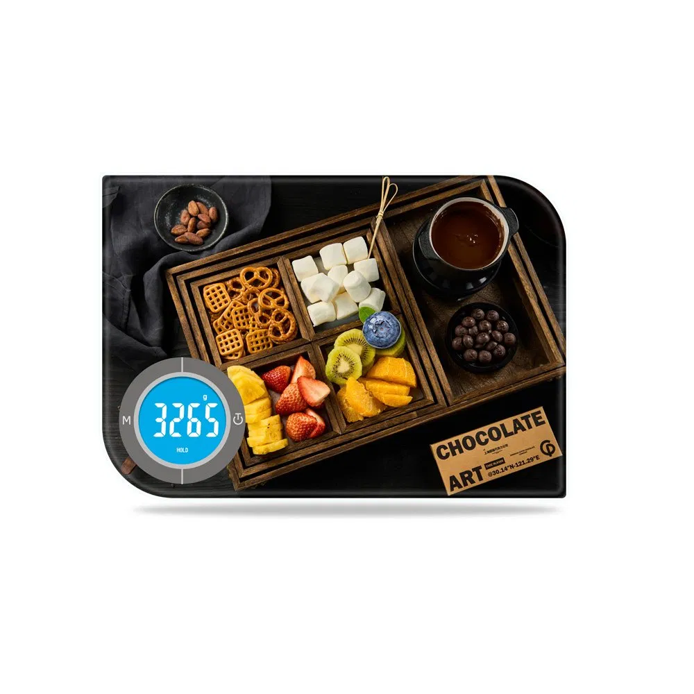 Hot Selling 5kg Colorful Pattern Bread Making Household Platform Scale