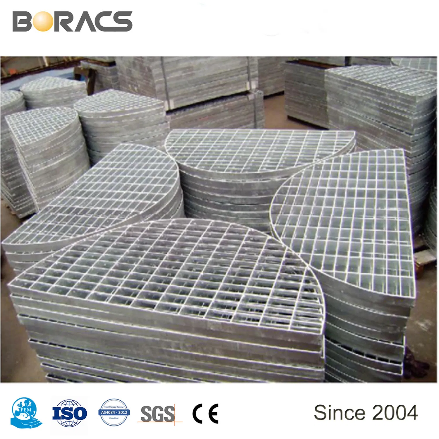 Steel Grating Steel China Factory Price Heavy Duty Drain Trench Floor Platform Stainless Steel Floor Grating