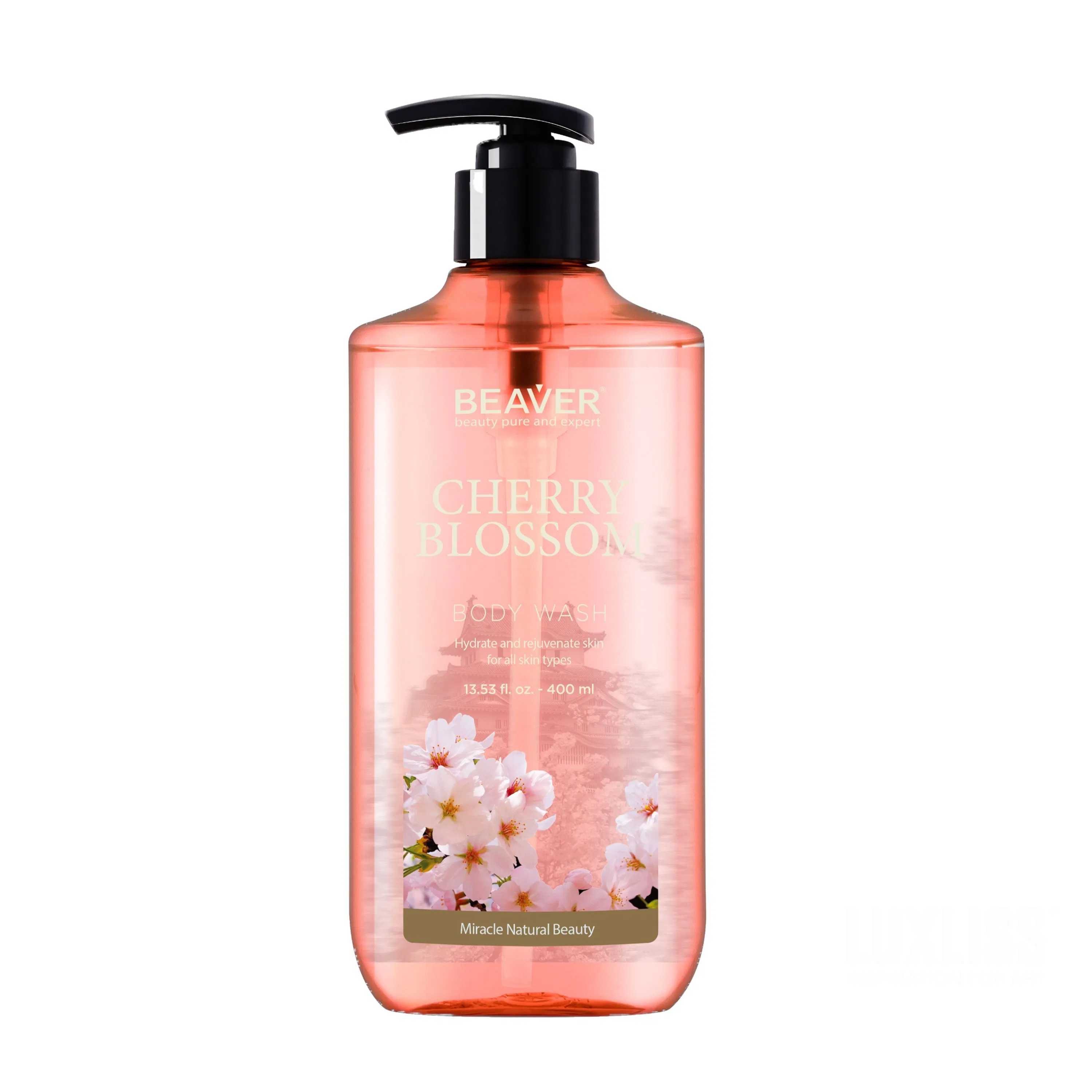 Beaver Best Body Wash Cherry Blossom Shower Gel Skin and Body Care