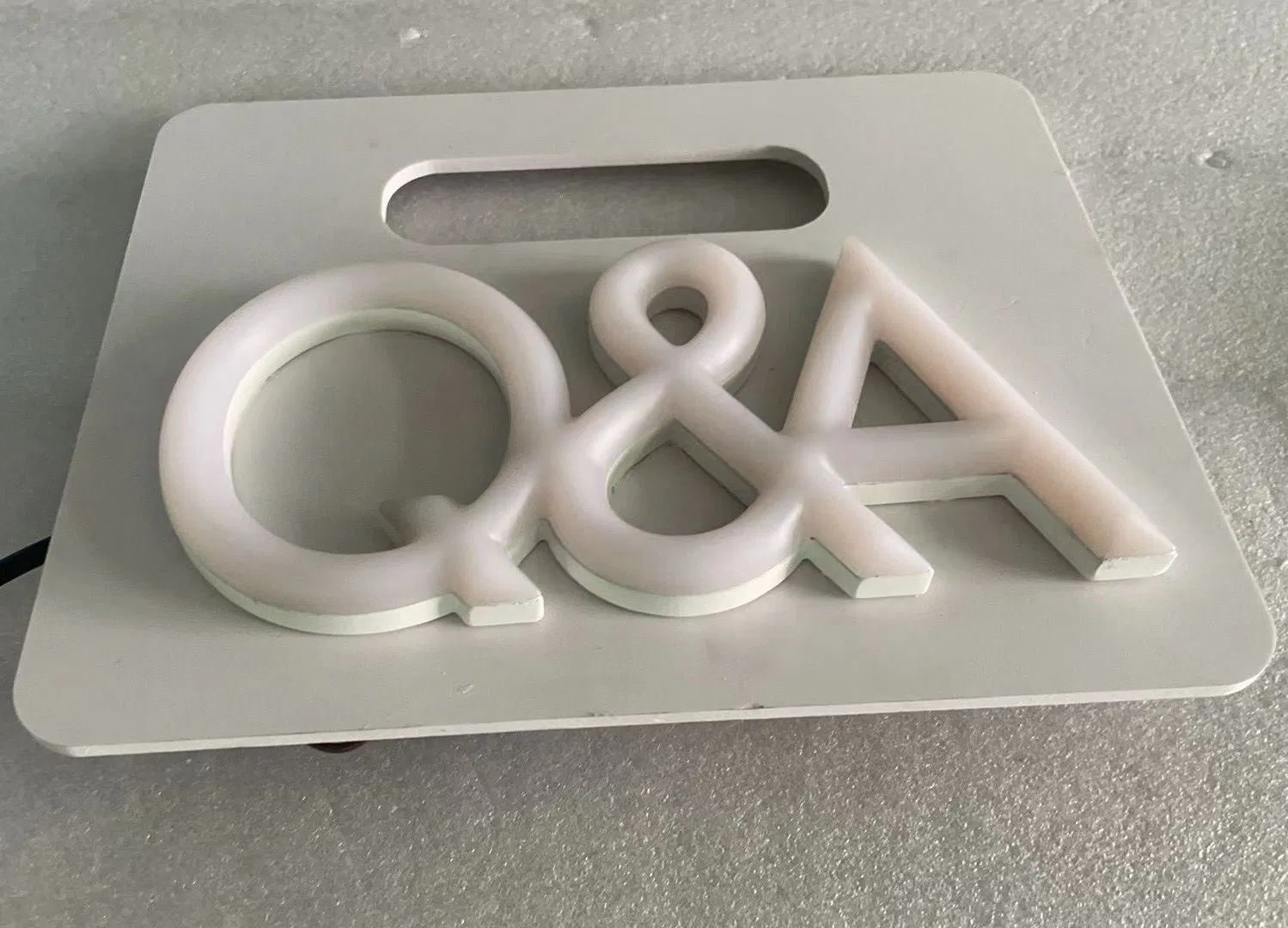 Weatherproof Outdoor Facelit Illuminated LED Acrylic Letters Sign