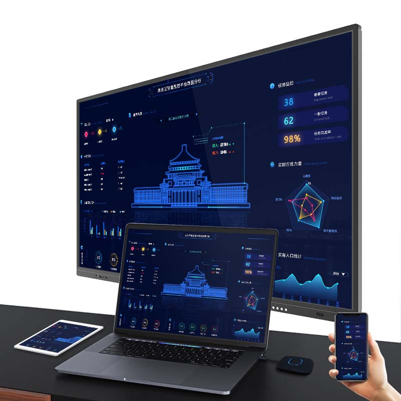 Интерактивная доска 85 дюймов 4K для конференций