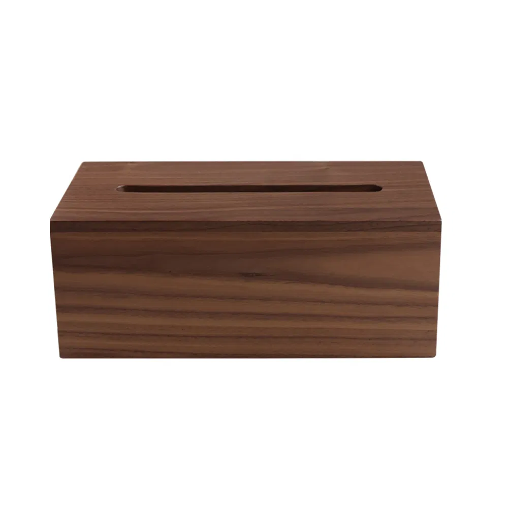 Walnut Solid Wood Tissue Box Sitting Room Tissue Box