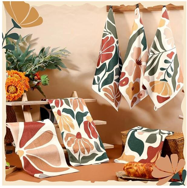 Eco-Friendly Cotton Dish Cloths for Effective Household Cleaning