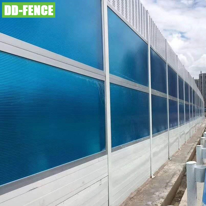 Transparent Acrylic Sheets Sound Barrier for Highway/ Railway/ Expressway Fencing Wall
