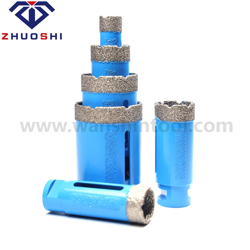 M14 Vacuum Brazed Diamond Cutting Hand Tool Tile Core Drill Bit for Porcelain Ceramic