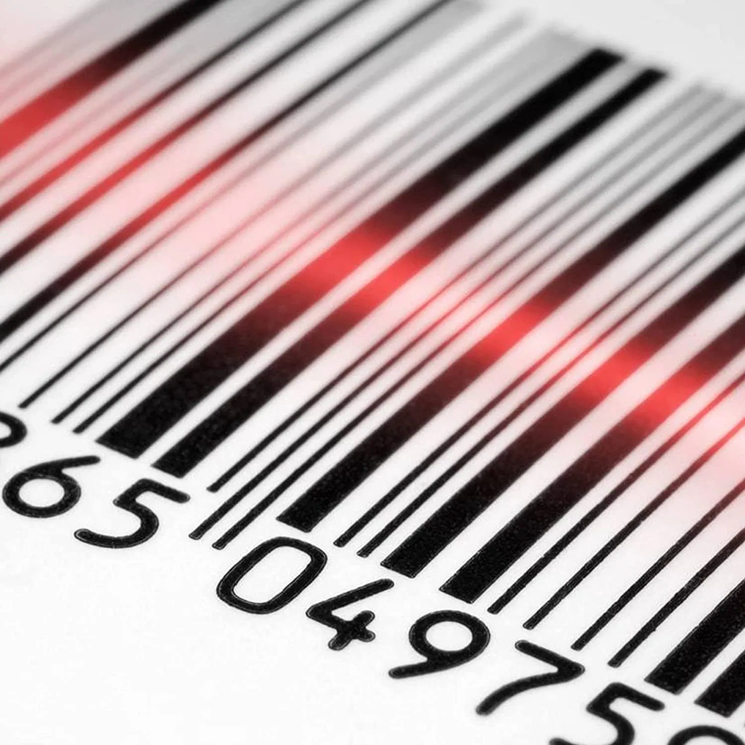 Custom Barcode Label Roll Direct Thermal Label for Upc White Products