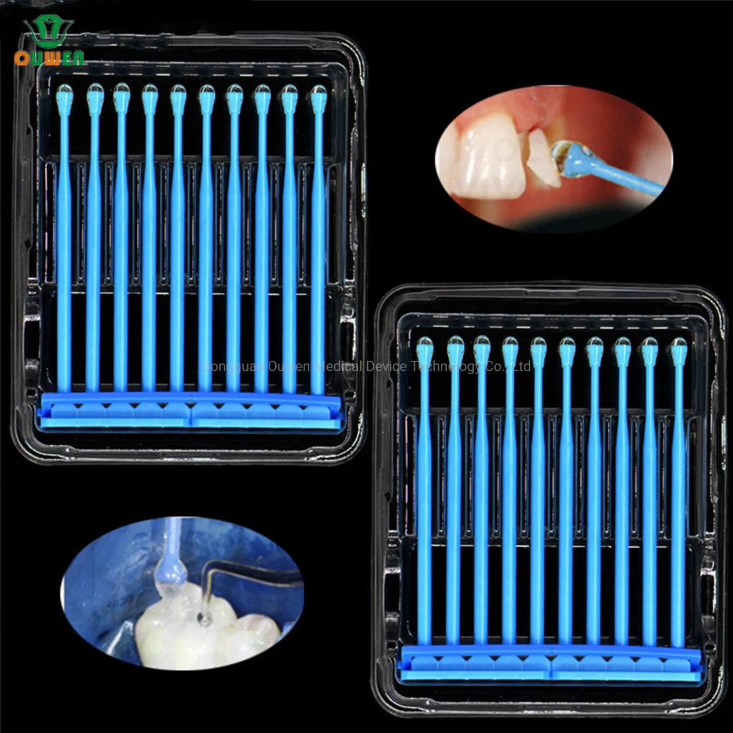 Disposable Refill Bonding Applicator Dental Micro Adhesive Tip