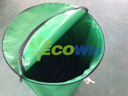 Garden Flexitank Foldable Rain Barrel Collapsible Water Butt Flexible Water Tank