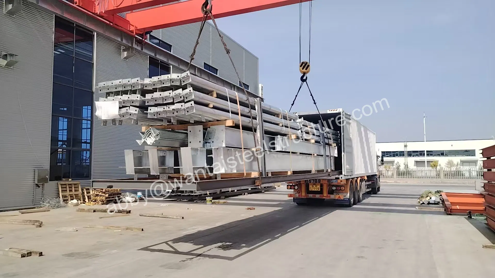 AS/NZS 1554.1 Certified Fabricated Universal Columns Ucs Hot Rolled Steel with Galvanised Finish