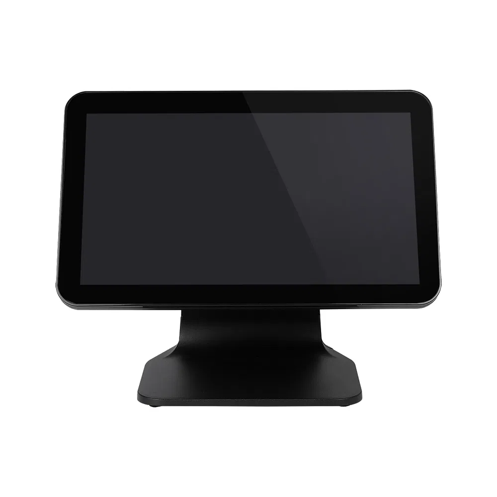 Widescreen 15.6 Inch Capacitive Touch All in One PC Windows Touch Screen Cash Register POS System for Coffee Shop Msr Optional