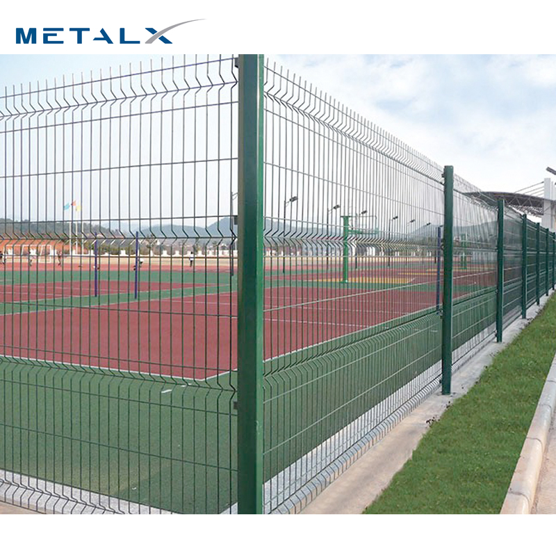3D Curved Wire Mesh Fence PVC Coated 3D Wire Mesh Fence