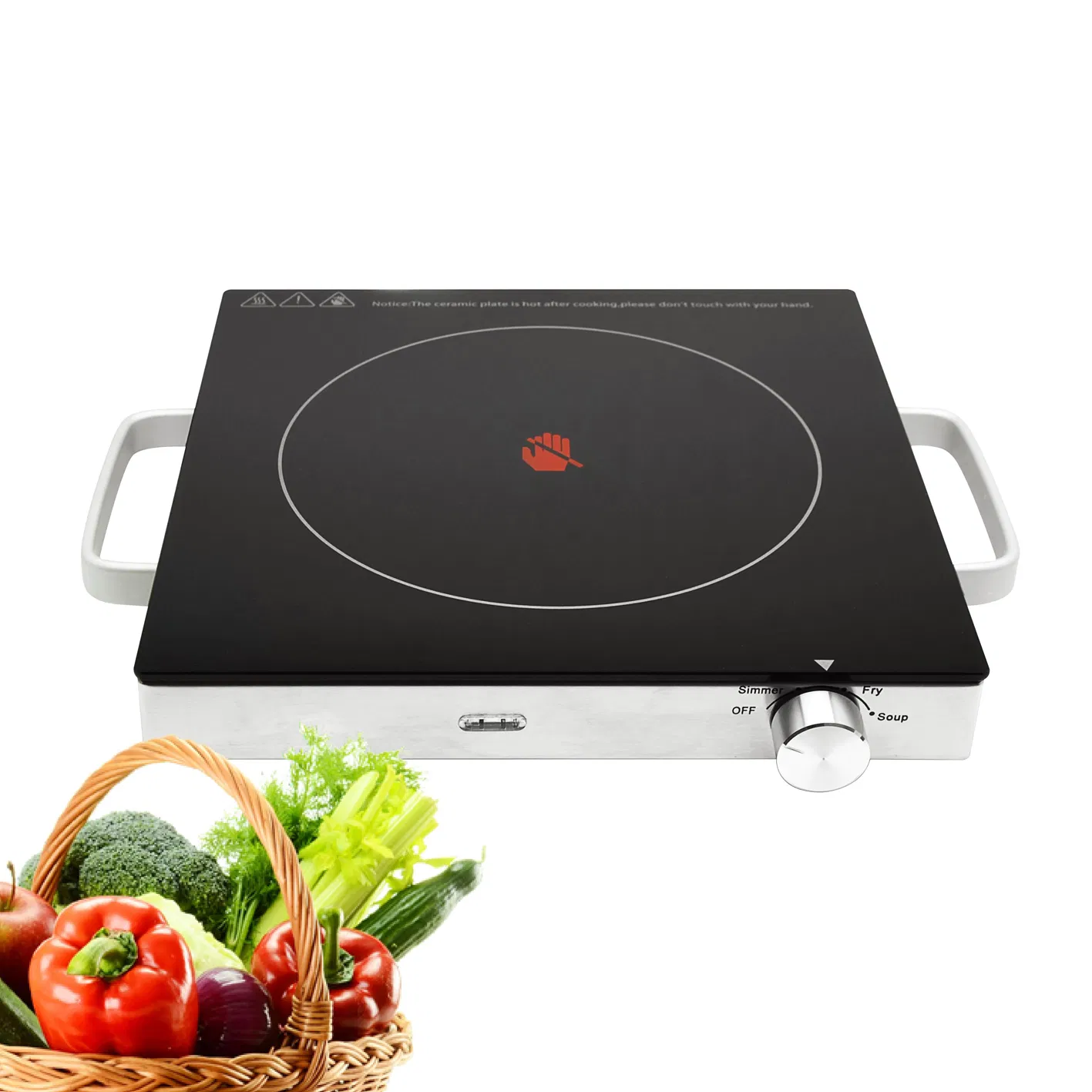 Premium Durable Commercial Electric Ceramic Cooktop for Hotels