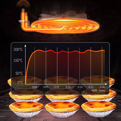 Household Touch Screen Air Fryer Electric Deep Fryer Oven Smart Air Fryers