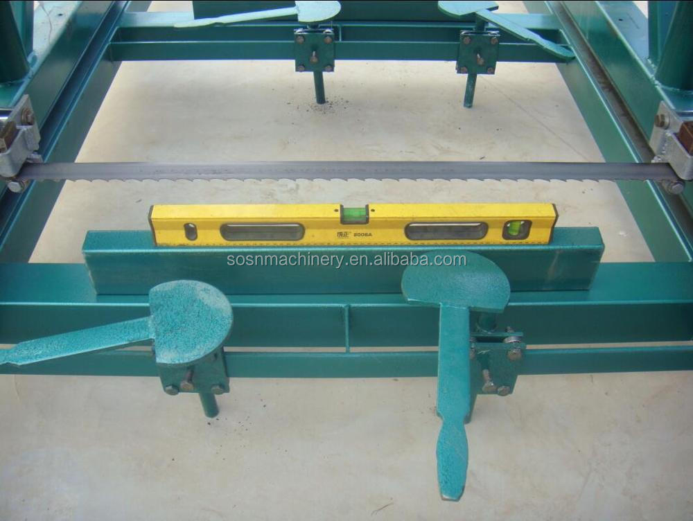 Ленточная пила по дереву портативная горизонтальная