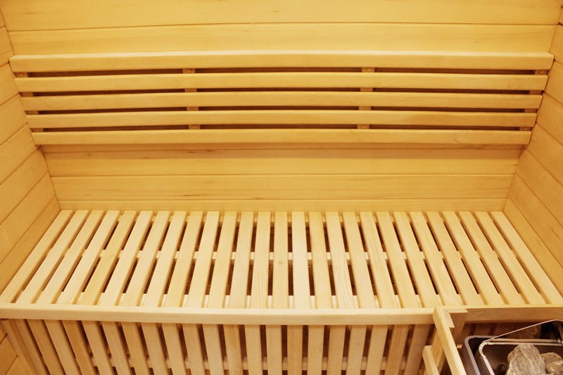 Парная сауна на 3 персоны из массива дерева