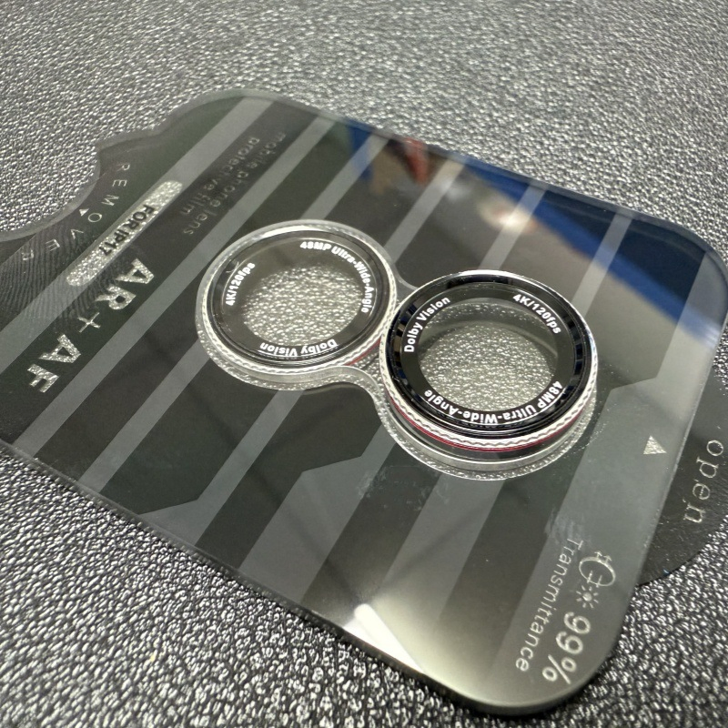 2026 Eagle Eye Ar Anti-Reflective Lens Film for iPhone 17/17 Air/17 PRO/17 PRO Max CD Pattern Two-Color Glass Camera Protector