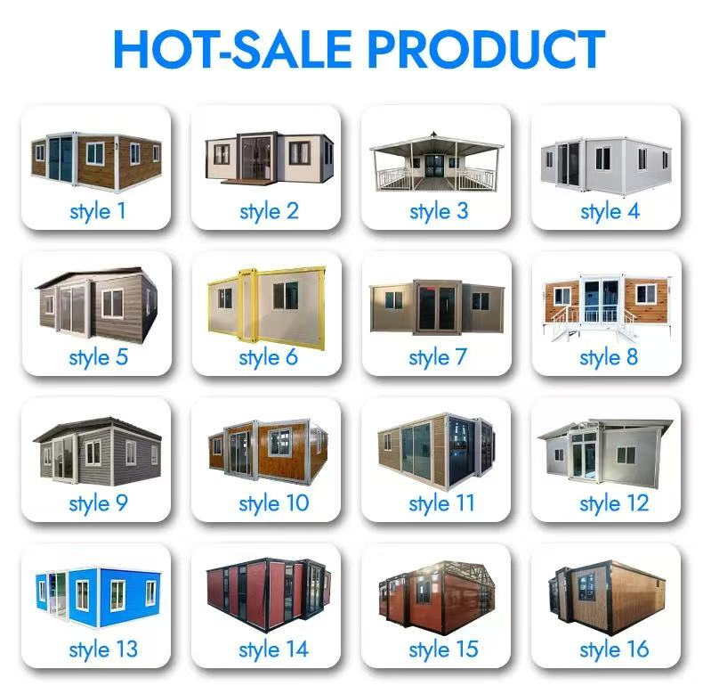 20/30/40FT Expandable 2-4-Bedroom Mobile Container House