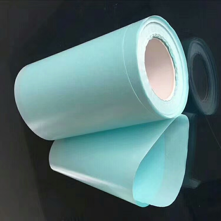 Stocked Promoted Blue Glassine Paper
